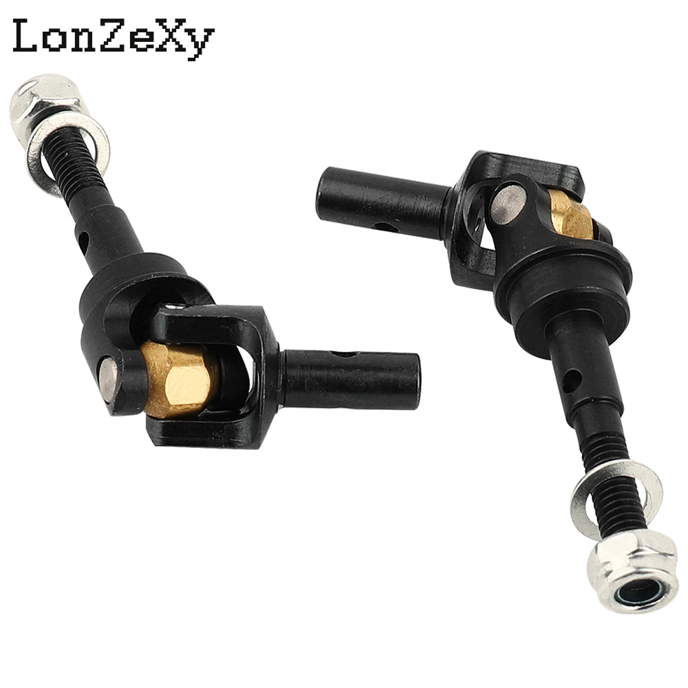 LONZEXY Steel Heightening Front Rear CVD DriveShaft Axle For 1/10  Axial Wraith RR10 90048