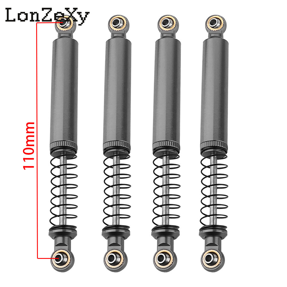 LONZEXY Oil Adjustable Shock Set for SCX10