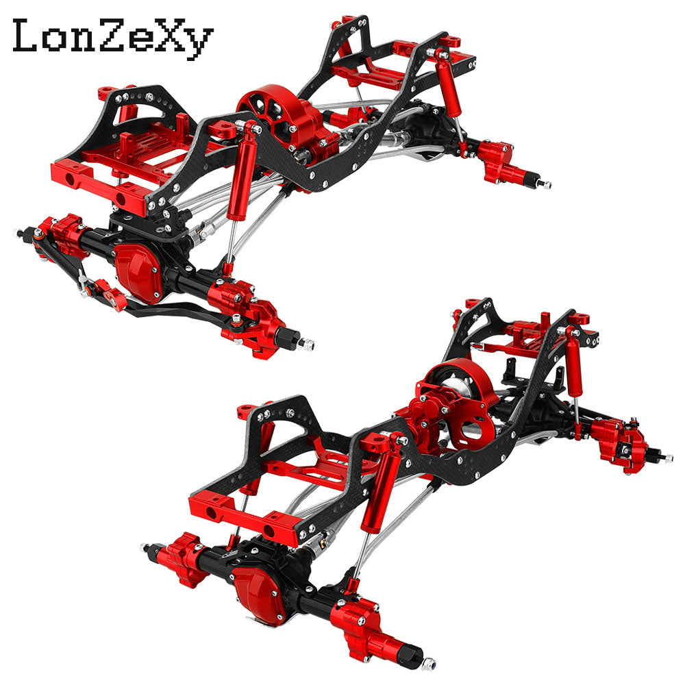 LONZEXY DIY 4x4  Heightened Frame for SCX10