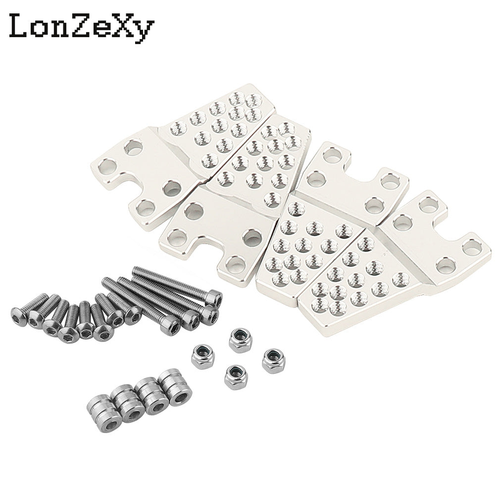 LONZEXY Metal Adjust Height Angle Stand Suspension Kit 4Pcs  for TRX-4 SCX10 SCX10-II