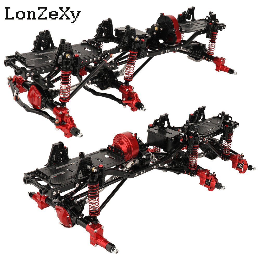 LONZEXY 6x6 Frame+Axle for SCX10