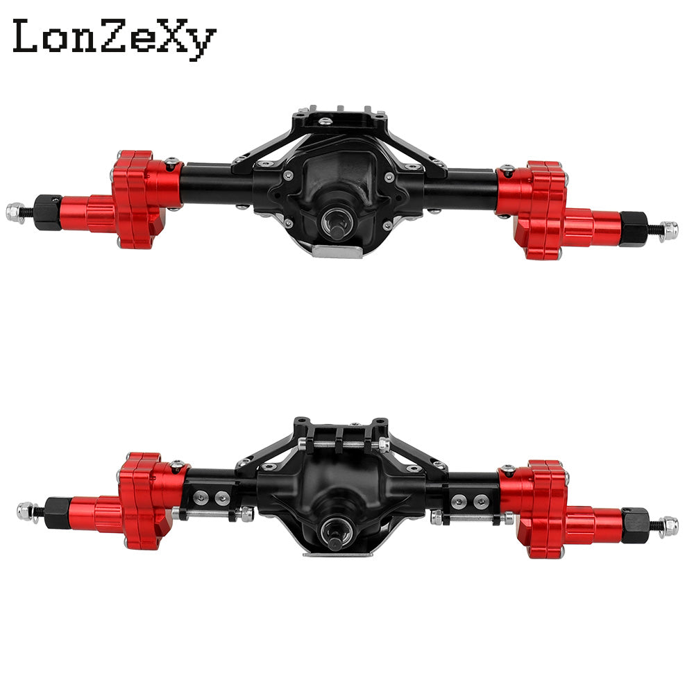 LONZEXY Alloy Middle Rear Axle for SCX10 II