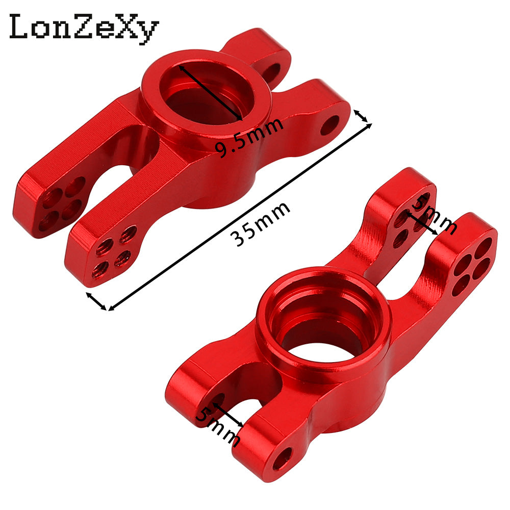 LONZEXY Metal Rear Hubs Sets for 1/14 MJX Hyper Go