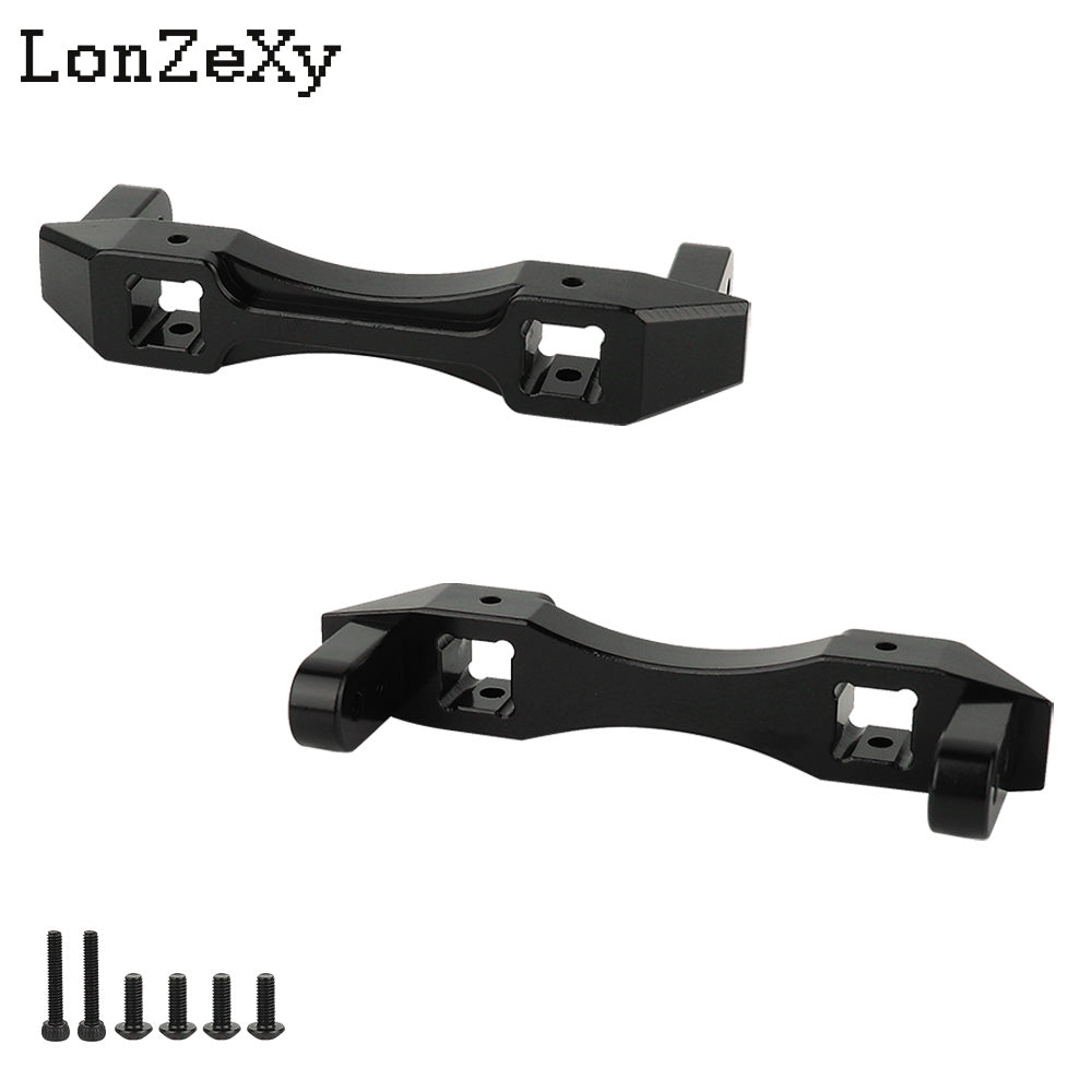 Alloy Metal Rear Plate Mounting Bumper Mount for 1/10 RC Truck Crawler Car SCX10 II 90046 Accessories Upgrades Part