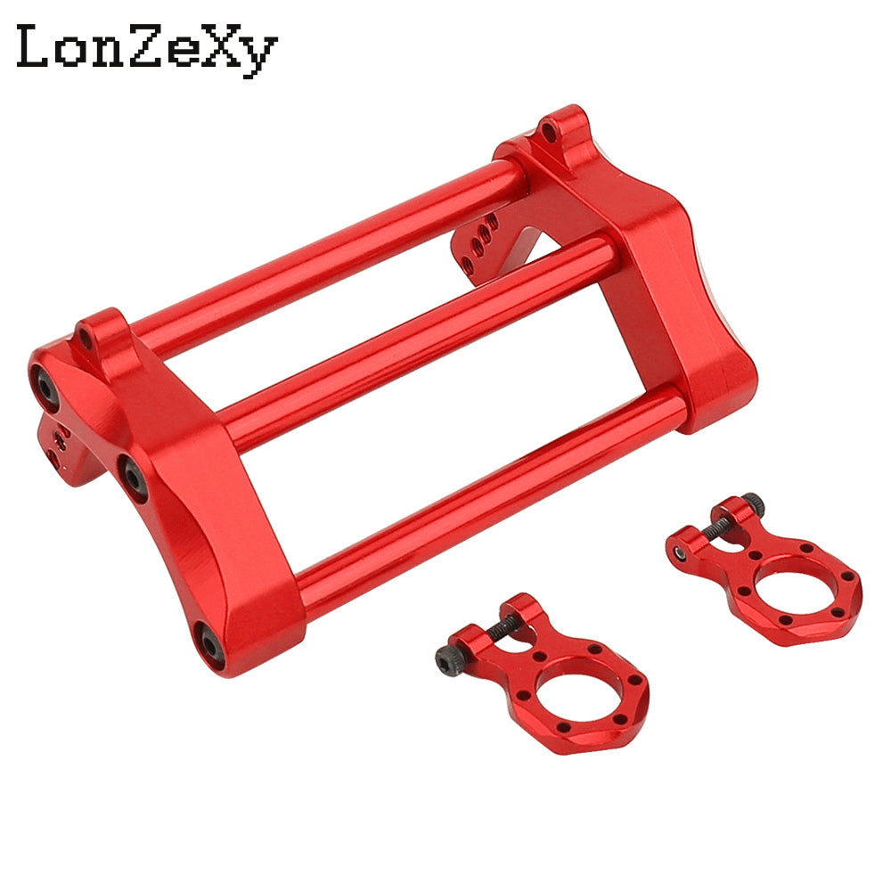 LONZEXY Aluminum Alloy Front Bumperfor 1/10  LCG TRX4 SCX10