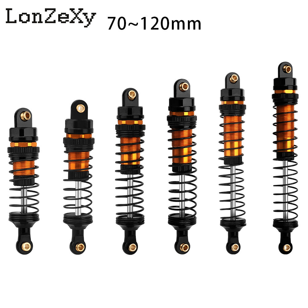 LONZEXY Oil Shock Absorber Set for 1/10 Traxxas Slash
