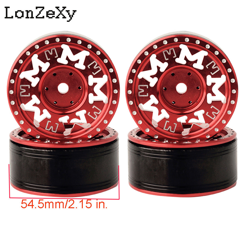 LONZEXY 1.9mm Metal Wheel for SCX10