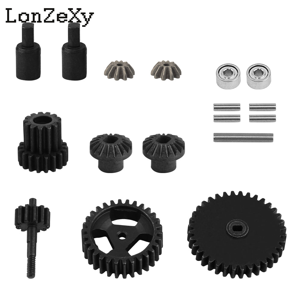 Lonzexy Steel Gearbox Transmission Gear For Losi 1/24 Micro-B 2WD BUGGY RC Upgrade Parts