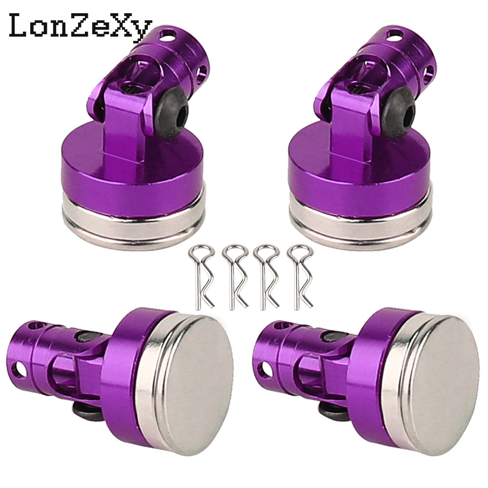 Lonzexy Alloy Magnetic Body Shell Mount Column for HSP Redcat Himoto Traxxas SCX10