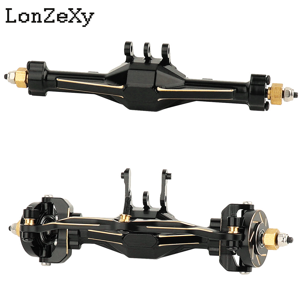 LONZEXY+4mm Aluminum Axles with Lay Down Servo Mount & Links for 1/18 TRX4M TRX4MT