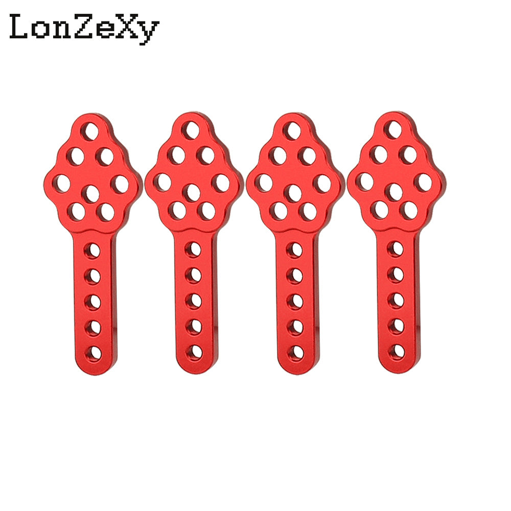 LONZEXY Metal Mount Adjust Height 4Pcs for SCX10 SCX10III