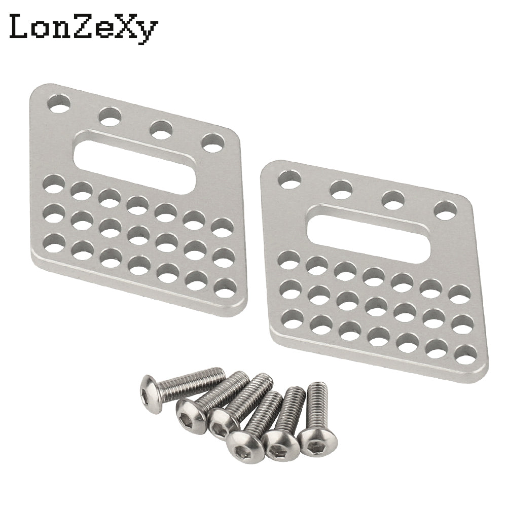 LONZEXY Aluminum Front and Rear Dual Damper Shock Mount for 1/10 Axial Wraith