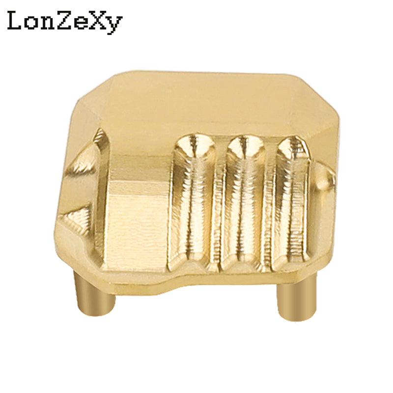 LONZEXY SCX10 II Second Generation Original Bridge Egg Yolk Brass