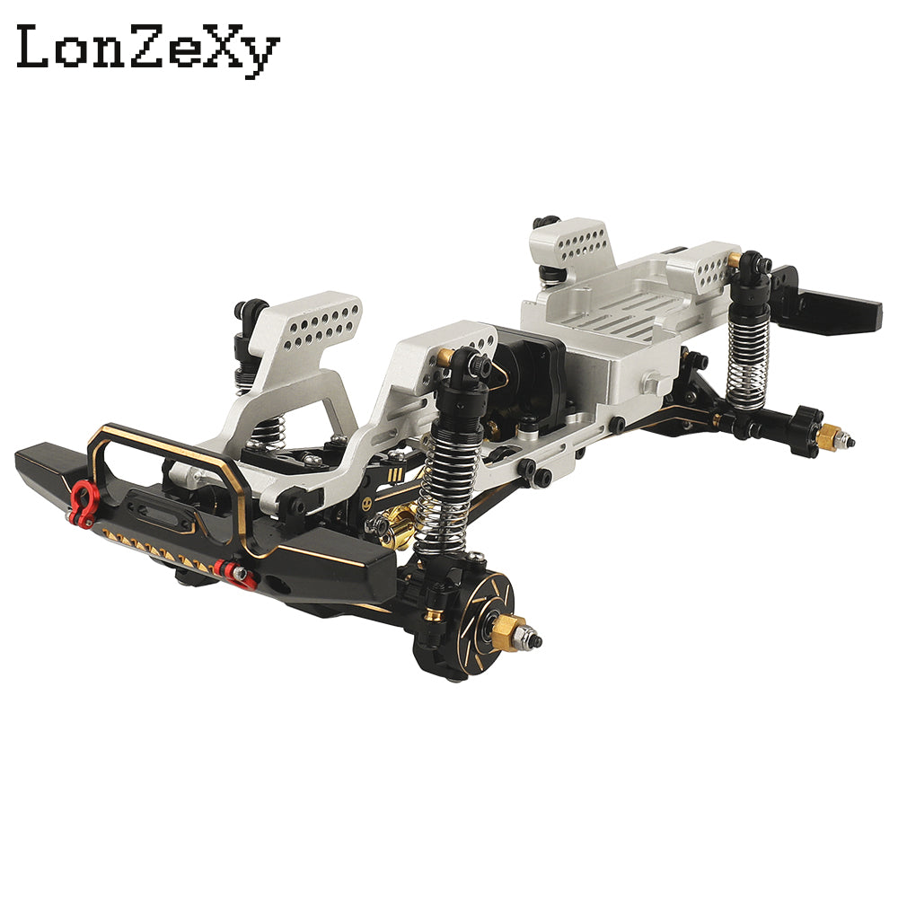 LONZEXY Aluminum Frame Kit+Dumper Fit for TRX4m