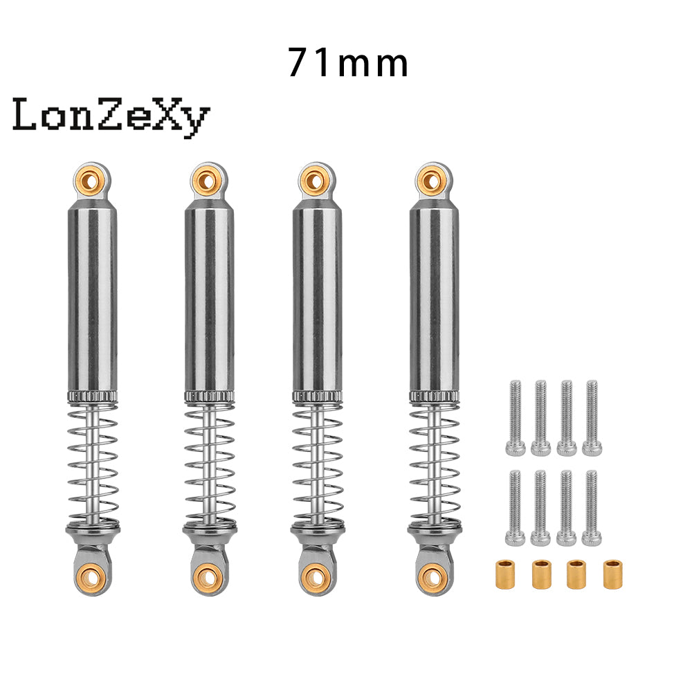 LonzeXy  Shock Absorber Set 4pcs for SCX10