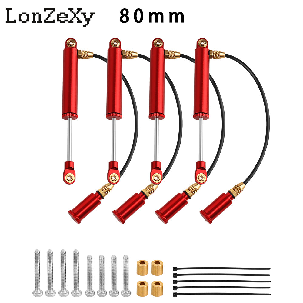Lonzexy Aluminum One-Way Quick Rebound Damper Shock Absorber S13850 Fit For RC 1/10 RedCat Everest Gen7 Pro /Sport