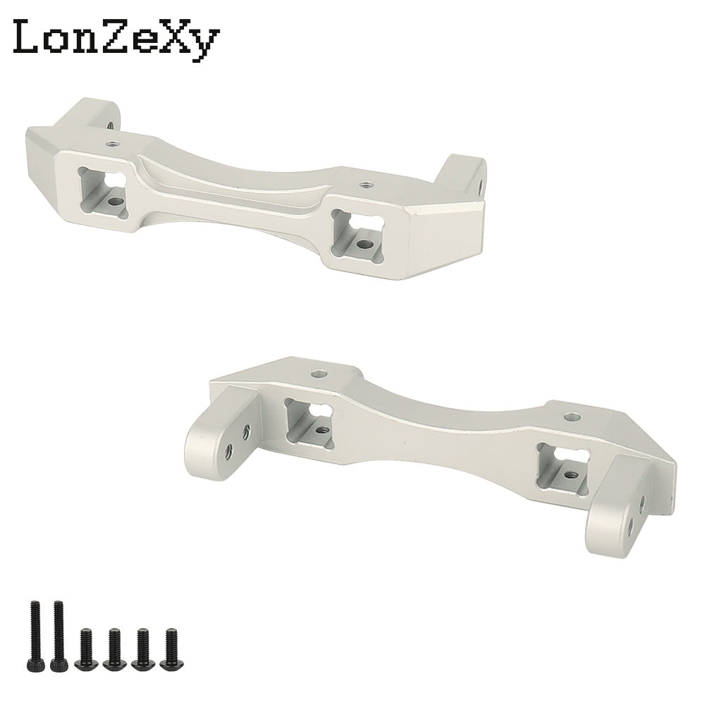 Alloy Metal Rear Plate Mounting Bumper Mount for 1/10 RC Truck Crawler Car SCX10 II 90046 Accessories Upgrades Part