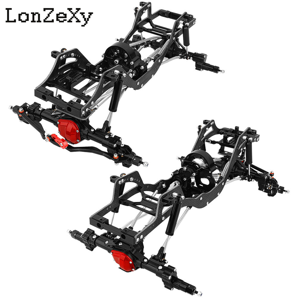 LONZEXY DIY 4x4  Heightened Frame for SCX10