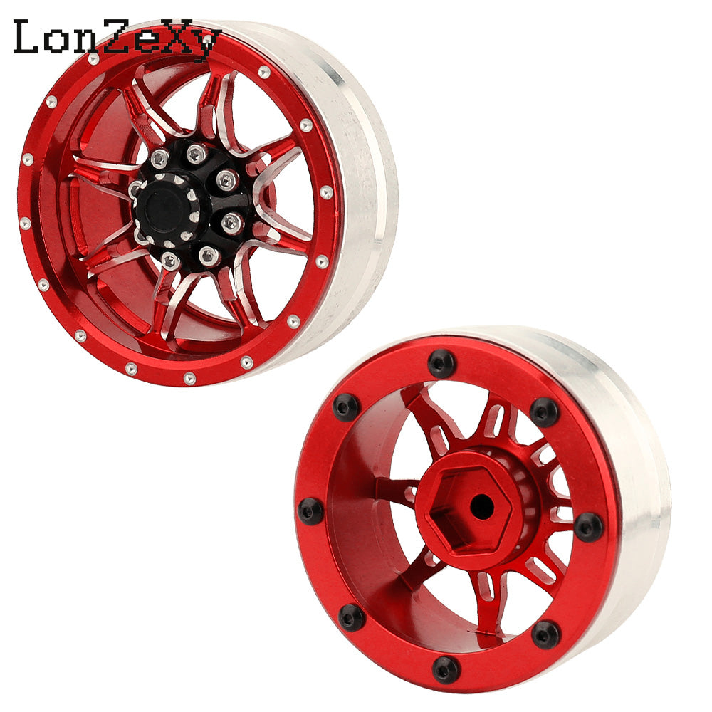 LONZEXY 1.9mm Metal Wheel for SCX10