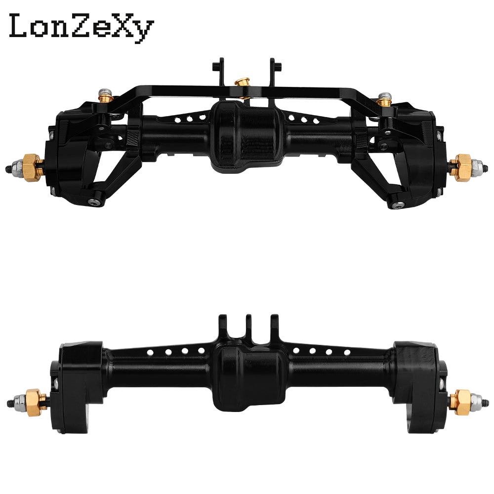 LONZEXY +4mm Extended Aluminum Front Rear Complete Axles for 1/18 TRX4M