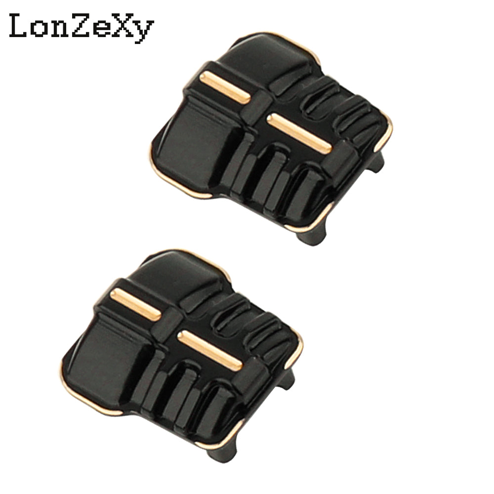 LONZEXY  2PCS 11g/pcs Brass Diff Covers for 1/18 TRX4M Front Rear Axles (4M-01)