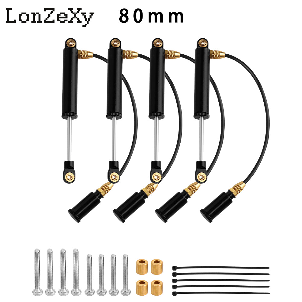 Lonzexy Aluminum One-Way Quick Rebound Damper Shock Absorber S13850 Fit For RC 1/10 RedCat Everest Gen7 Pro /Sport