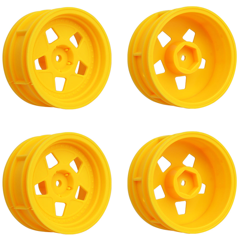 1/10 RC On-Road Car Plastic Wheel Rims Style B 47g 12mm Hex Multi Color Empty Hubs RC Modification Parts
