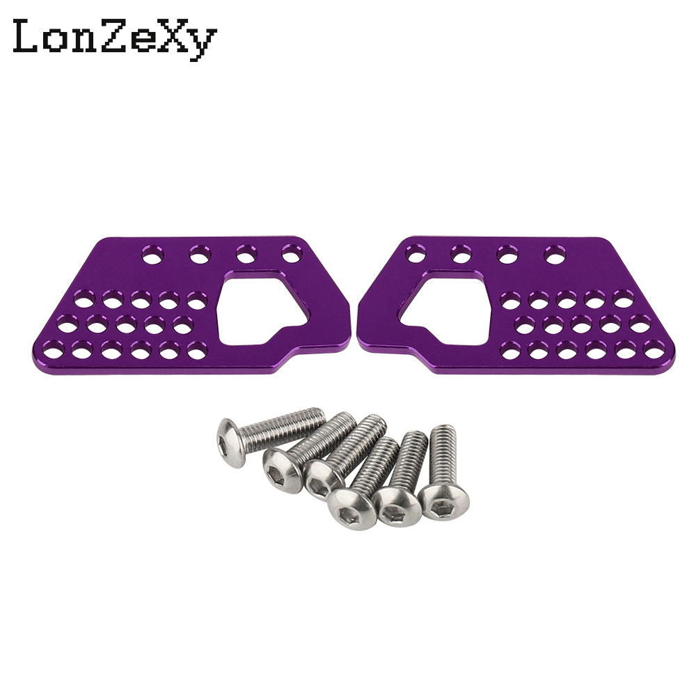 LONZEXY Aluminum Front and Rear Dual Damper Shock Mount for 1/10 Axial Wraith