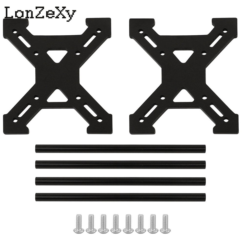 LONZEXY 1.0" Aluminum Wheel Tires Rack Storage for SCX24 AX24 TRX4M FCX24