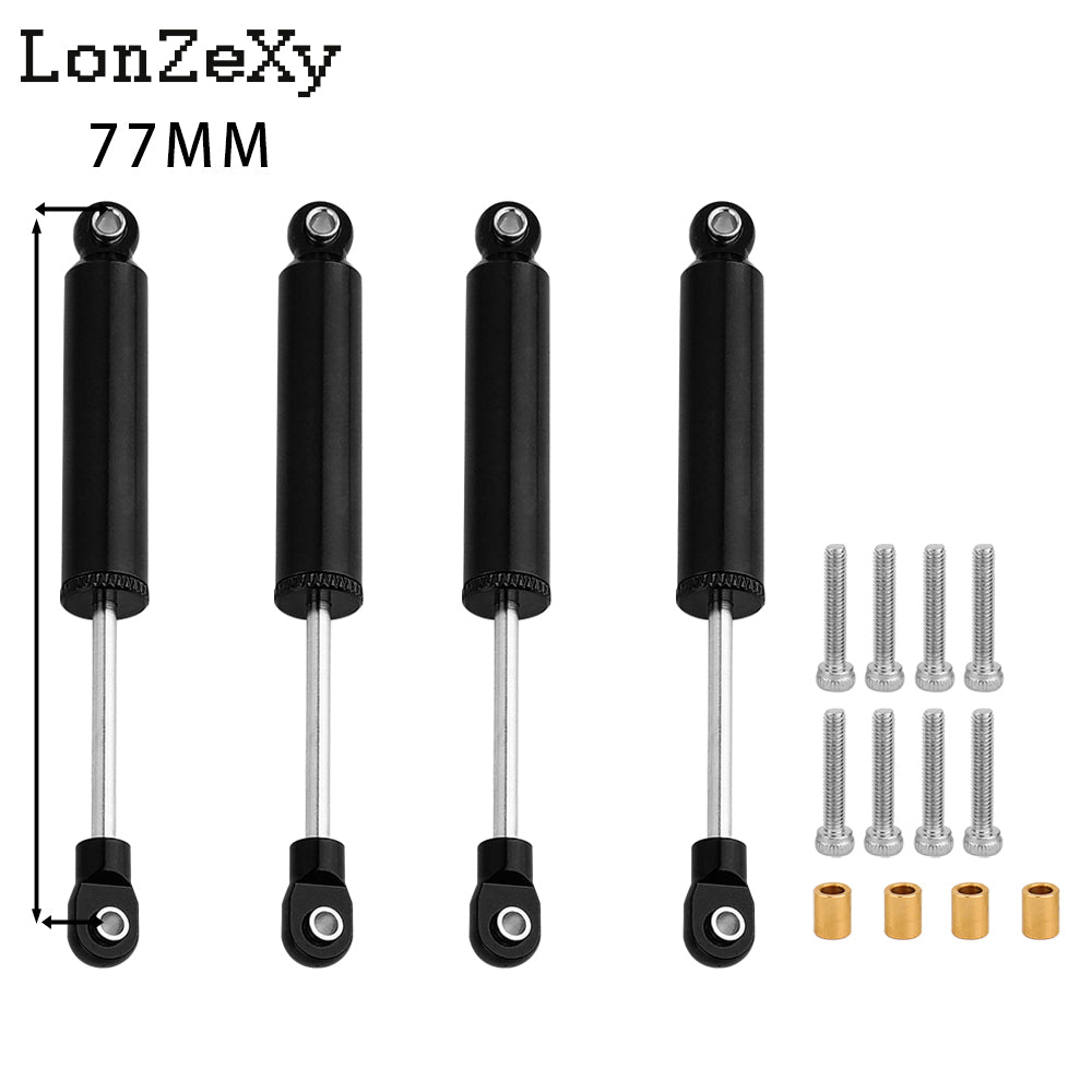 LONZEXY Built-in Spring Shocks Damper for 1/18 TRX-4M  Bronco Defender K10 (77mm)