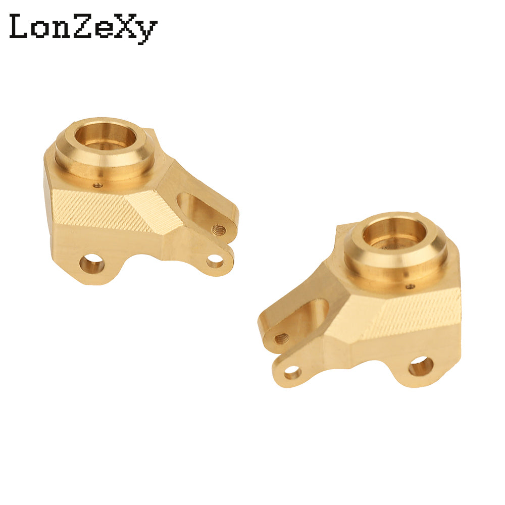 LONZEXY Brass Steering Knuckles for SCX10 II