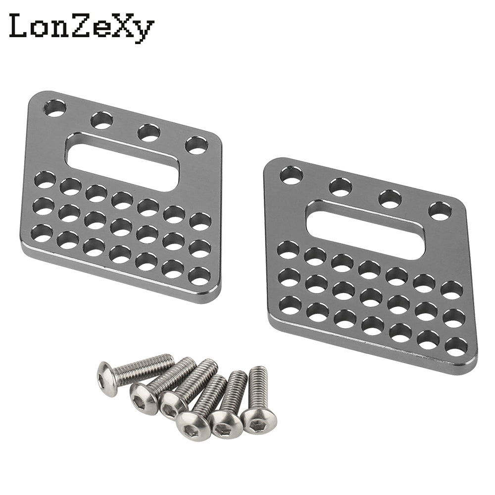 LONZEXY Aluminum Front and Rear Dual Damper Shock Mount for 1/10 Axial Wraith