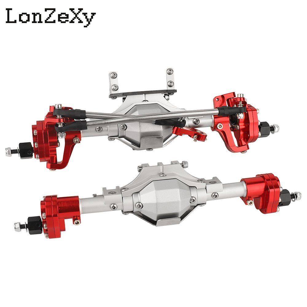 LONZEXY Front & Rear Set for SCX10 II
