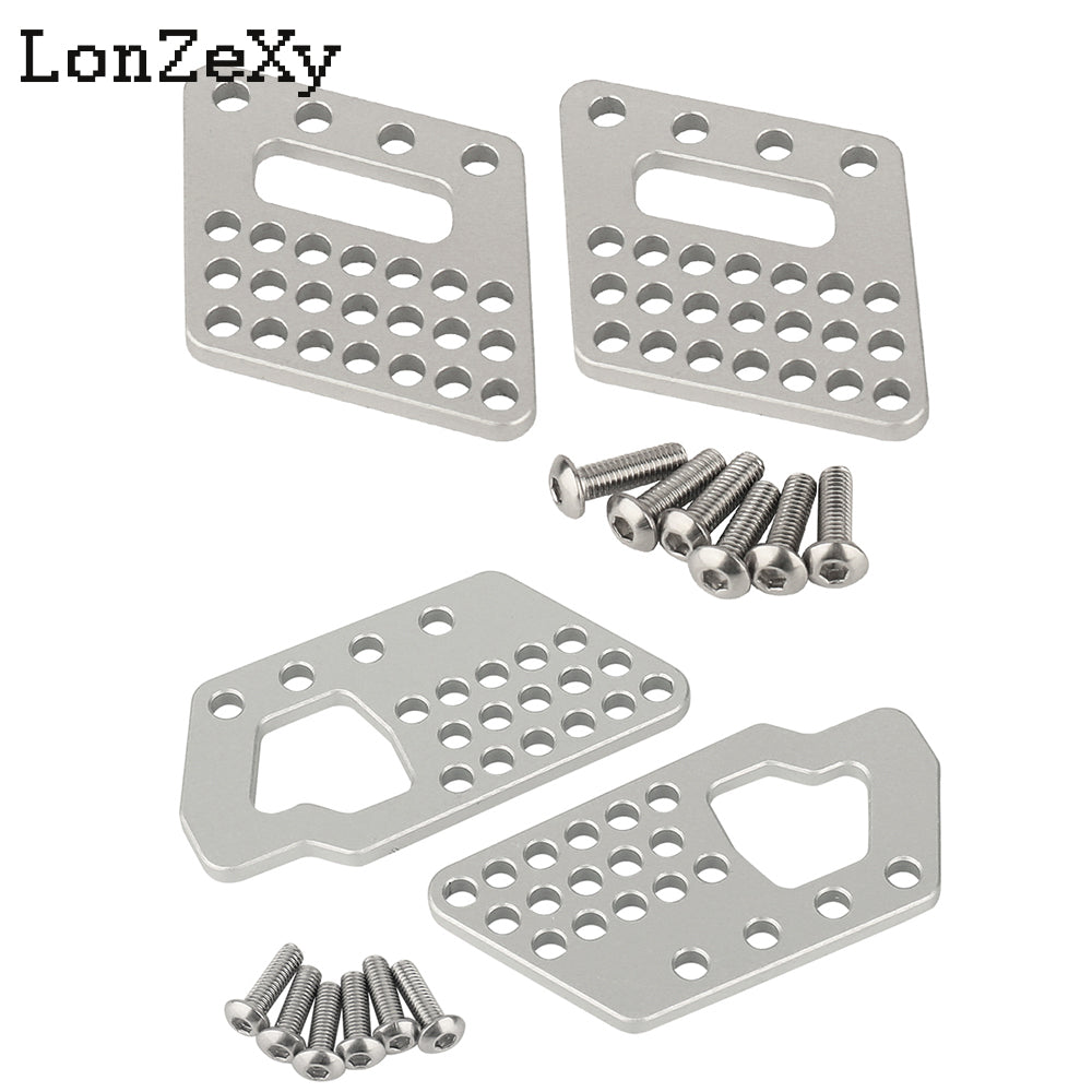 LONZEXY Aluminum Front and Rear Dual Damper Shock Mount for 1/10 Axial Wraith
