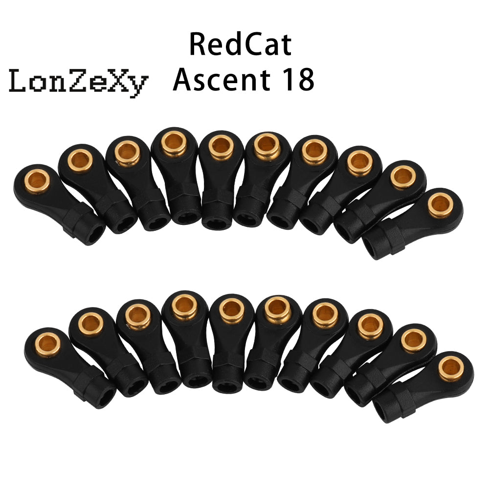 LONZEXY Ball Head Holder Tie Rod End M2 Linkage 10pcs