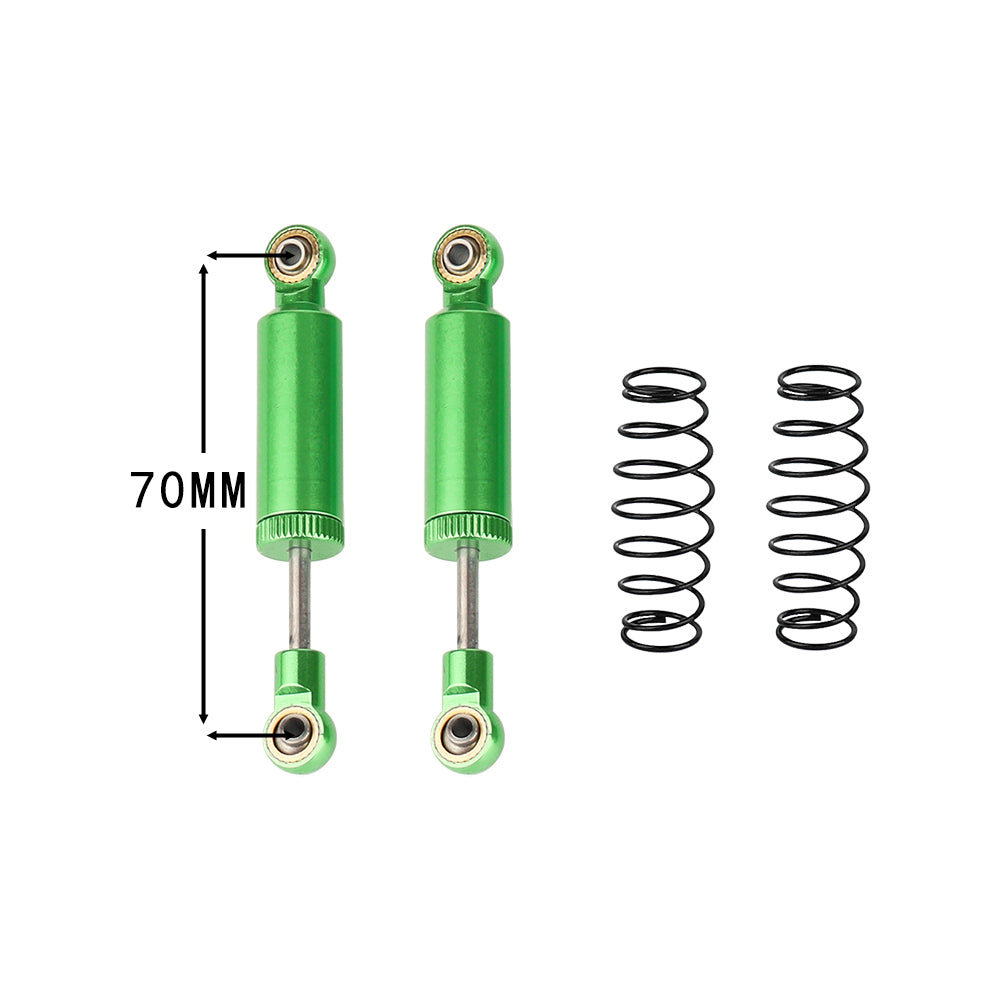 LonZeXy 1/10 RC Crawler Metal Oil Shock Absorber 70/80/90/100/110mm Adjustable Damper For SCX10 TRX4 D90 RC Car Upgrade Parts