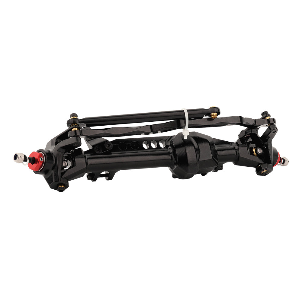 LonZeXy Metal Front Rear Axle Assembly For 1/10 RC Crawler Axial SCX10 III Ford Bronco AXI03014, RC Car Upgrade Replacement Parts