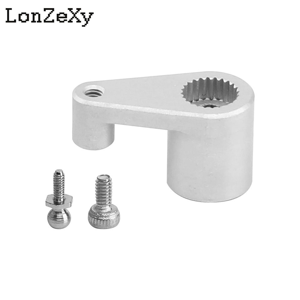 Lonzexy Metal 24T Servo Horn for Losi 1/24 Micro-B 2WD RC Crawler Car Servo Arm Upgrade Accessories