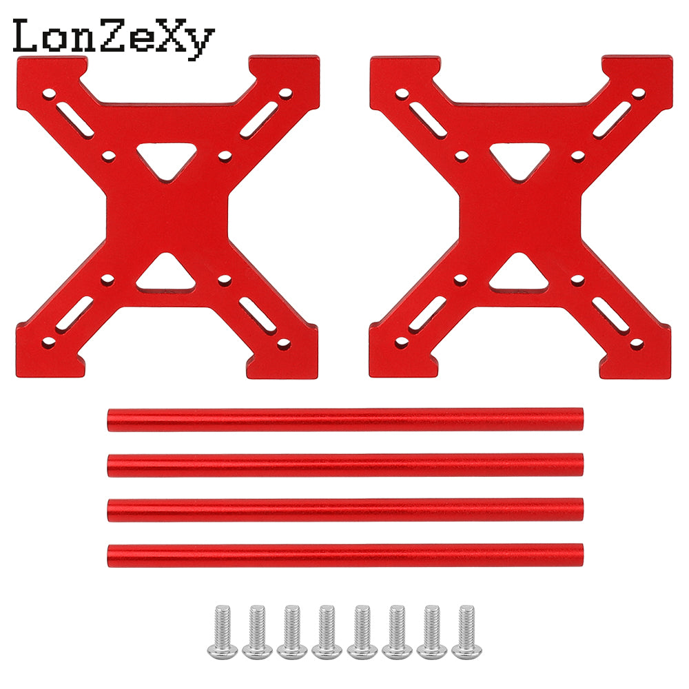 LONZEXY 1.0" Aluminum Wheel Tires Rack Storage for SCX24 AX24 TRX4M FCX24