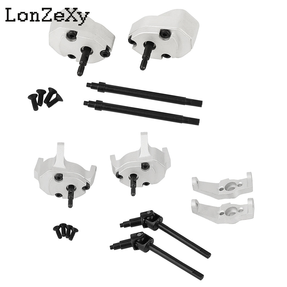 LONZEXY Axle Heightening Upgrade Kits For TRX4M (Front & Rear)