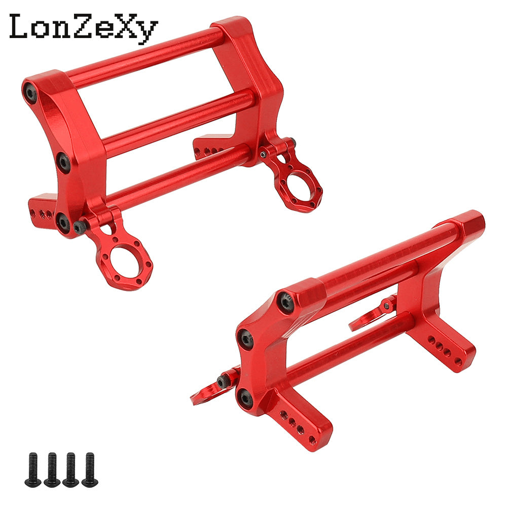 LONZEXY Aluminum Alloy Front Bumperfor 1/10  LCG TRX4 SCX10