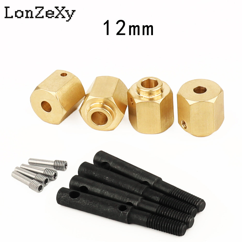LONZEXY Wheel Hex Adapters  for Redcat Ascent 1/10