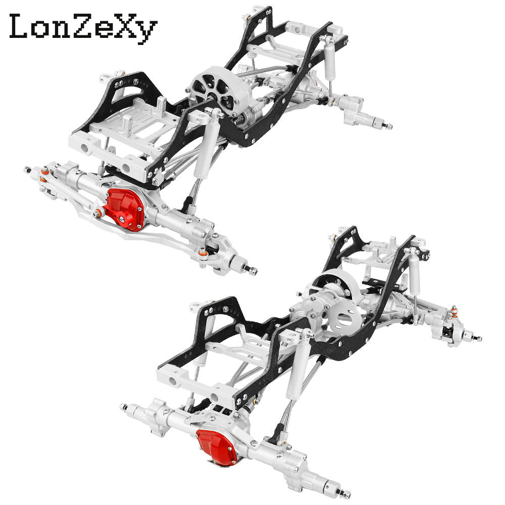 LONZEXY DIY 4x4  Heightened Frame for SCX10