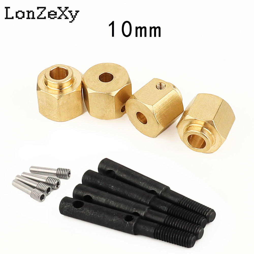 LONZEXY Wheel Hex Adapters  for Redcat Ascent 1/10