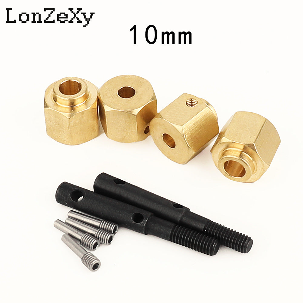 LONZEXY Wheel Hex Adapters  for Redcat Ascent 1/10
