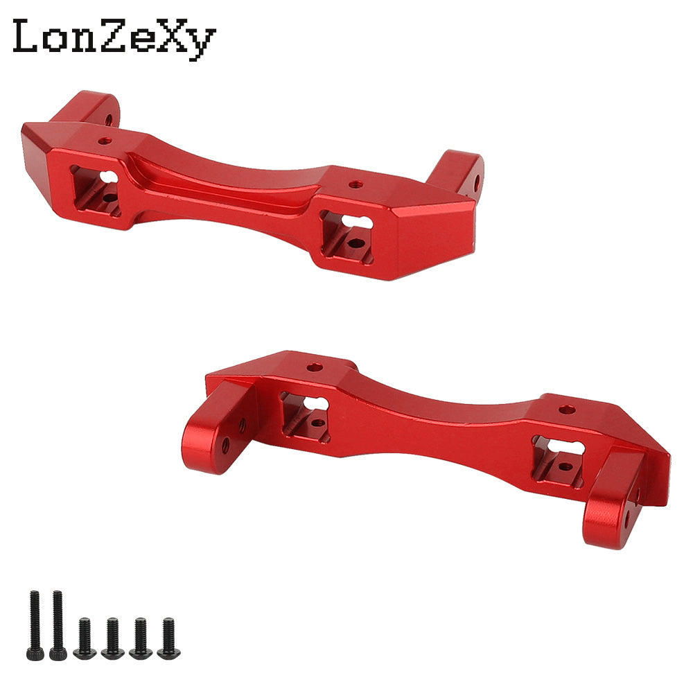 Alloy Metal Rear Plate Mounting Bumper Mount for 1/10 RC Truck Crawler Car SCX10 II 90046 Accessories Upgrades Part