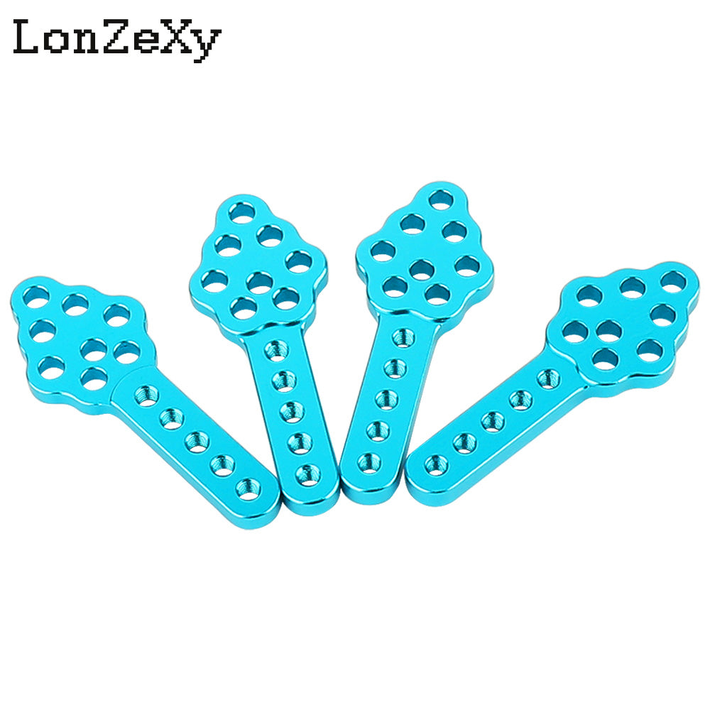 LONZEXY Metal Mount Adjust Height 4Pcs for SCX10 SCX10III