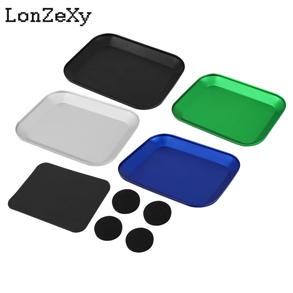Lonzexy Alloy Screw Tray with Magnetic Pad for RC Model Helicopters Airplanes