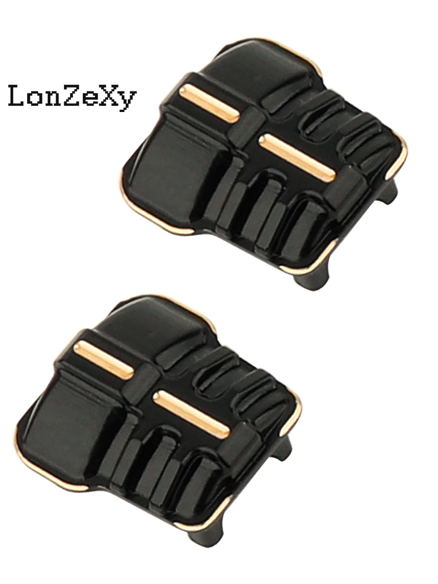 LONZEXY  2PCS 11g/pcs Brass Diff Covers for 1/18 TRX4M Front Rear Axles (4M-01)