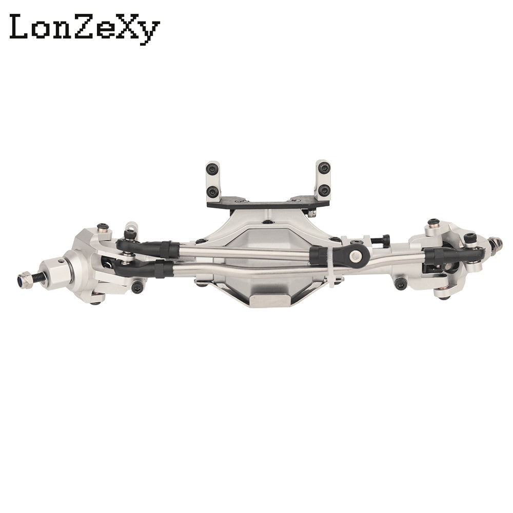 LONZEXY Front & Rear Axle Set for SCX10 SCX10 II